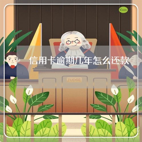 信用卡逾期几年怎么还款/2023112811904