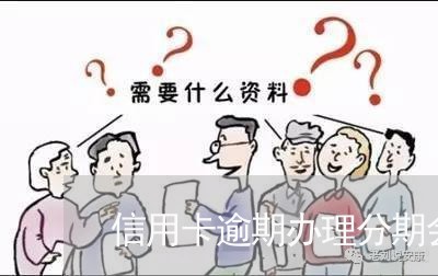 信用卡逾期办理分期会封卡/2023120507049