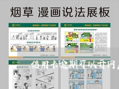 信用卡逾期可以开网店吗/2023060108392