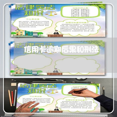 信用卡逾期后果和刑法/2023112504027