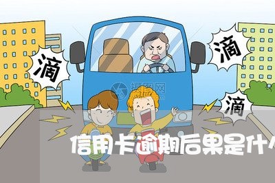 信用卡逾期后果是什么上海/2023100742728