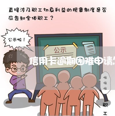 信用卡逾期困难申请怎么写/2023080176026