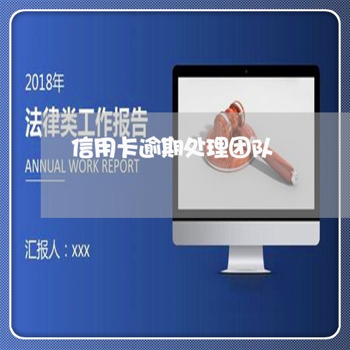 信用卡逾期处理团队/2023111994614