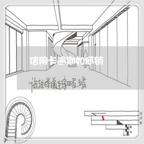 信用卡逾期如何销/2023071368372