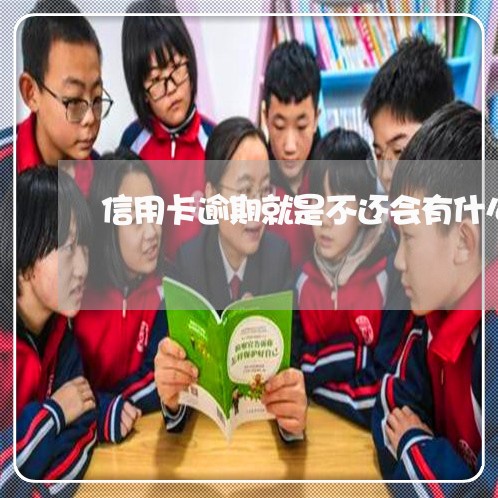 信用卡逾期就是不还会有什么结果/2023091483814