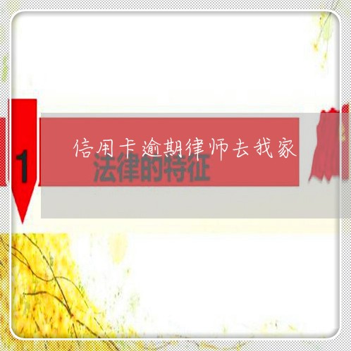 信用卡逾期律师去我家/2023112540614