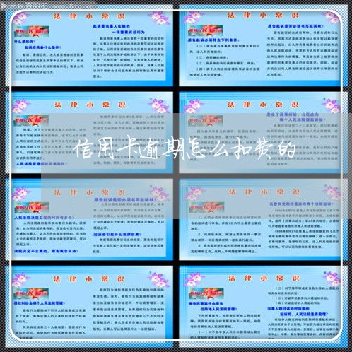 信用卡逾期怎么扣费的/2023062071725