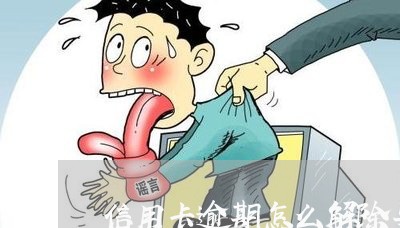 信用卡逾期怎么解除异常/2023060307572