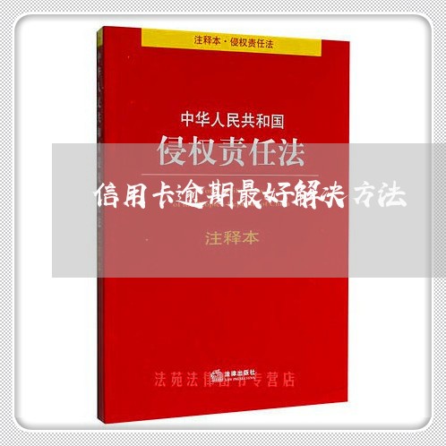 信用卡逾期最好解决方法/2023051141583