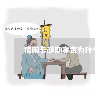 信用卡逾期本金为什么增加/2023100773916