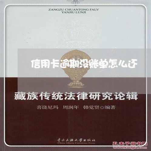 信用卡逾期没账单怎么还/2023060203949