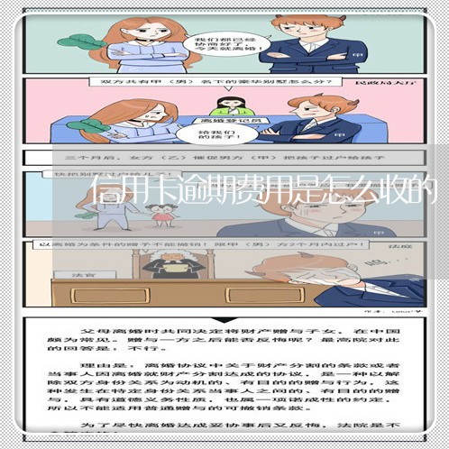 信用卡逾期费用是怎么收的/2023051248341