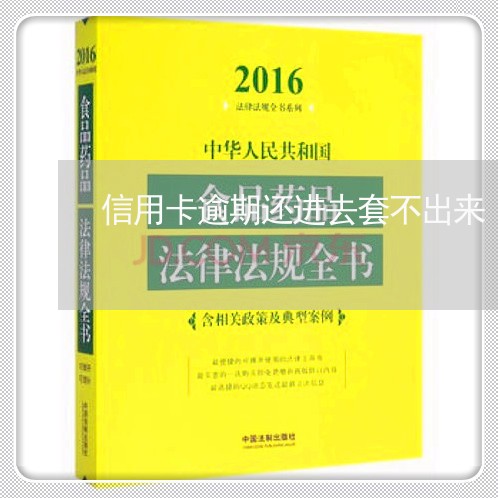 信用卡逾期还进去套不出来/2023071483927