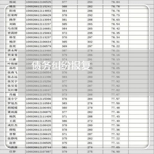 债务纠纷报复/2023122006927