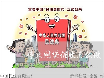 停止网贷催收怎么做/2023102549382