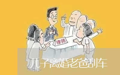 儿子离婚老爸刮车/2023092504037