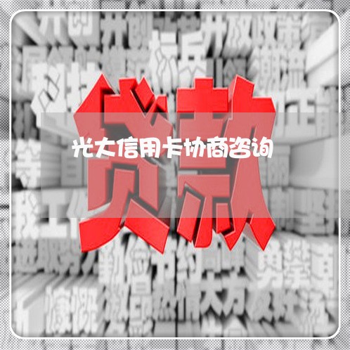 光大信用卡协商咨询/2023111828172