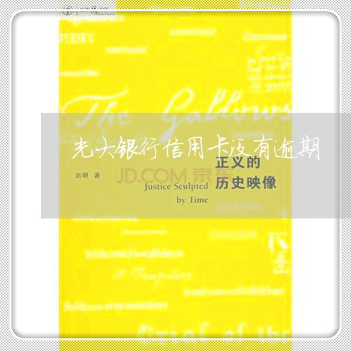 光大银行信用卡没有逾期/2023121782737