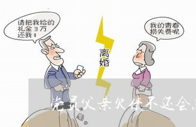 党员父亲欠债不还会怎样/2023102593947