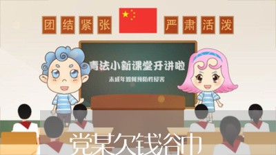 党某欠钱浴巾/2023100755037