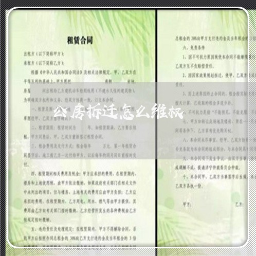 公房拆迁怎么维权/2023060340282