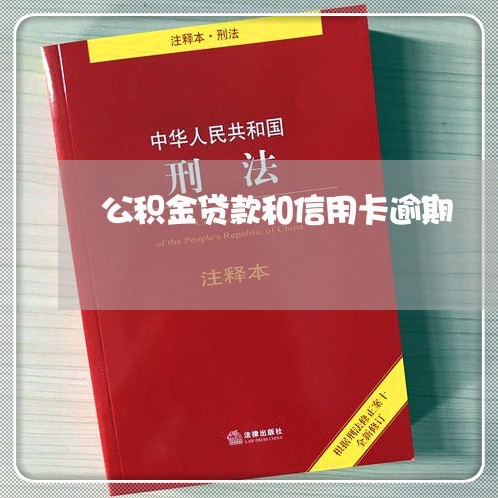 公积金贷款和信用卡逾期/2023062804935