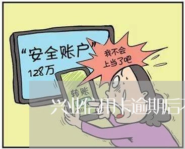 兴业信用卡逾期后不能使用/2023121704948