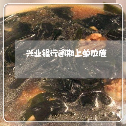 兴业银行逾期上单位催/2023111423704