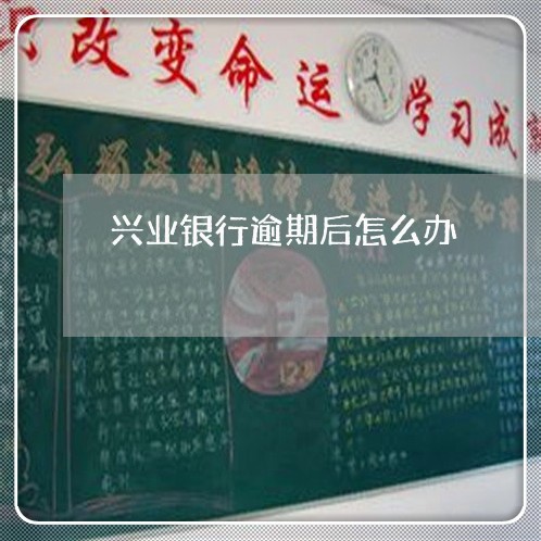 兴业银行逾期后怎么办/2023111417249