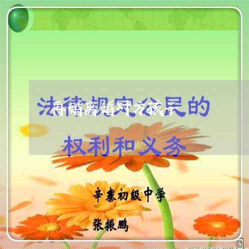 再婚离婚对方孩子/2023092972805