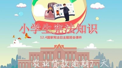 农业贷款逾期2天/2023081353716