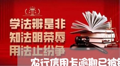 农行信用卡逾期已被锁定/2023112437269