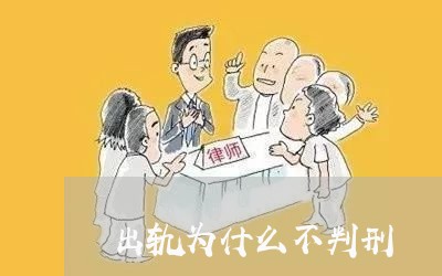 出轨为什么不判刑/2023100245956