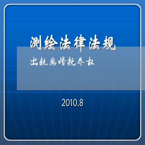 出轨离婚抚养权/2023121970613