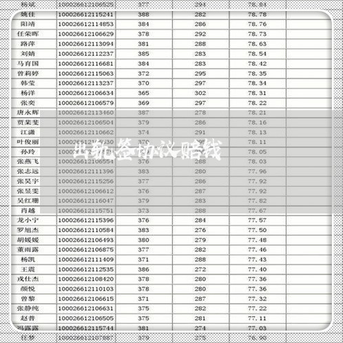 出轨签协议赔钱/2023121804838