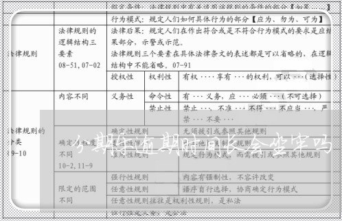 分期乐逾期时间长会坐牢吗/2023080195149