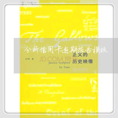 分析信用卡逾期报告模板/2023051010704