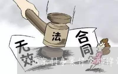 北京刑事案件金牌律师/2023032515140