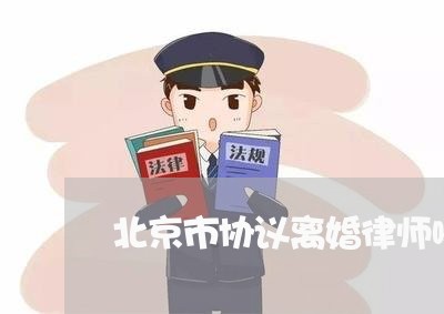 北京市协议离婚律师哪个好/2023111473714