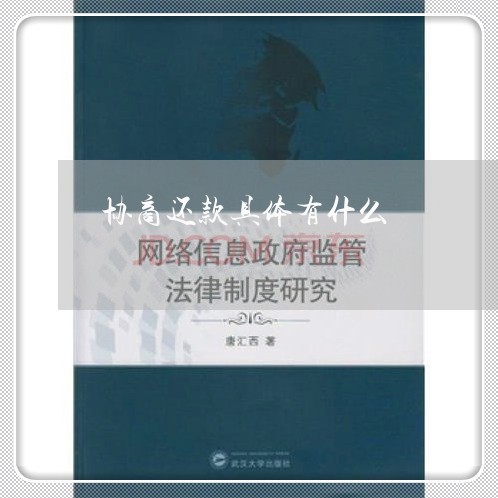 协商还款具体有什么/2023091696029