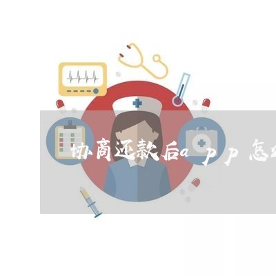 协商还款后app怎么显示的/2023100594825