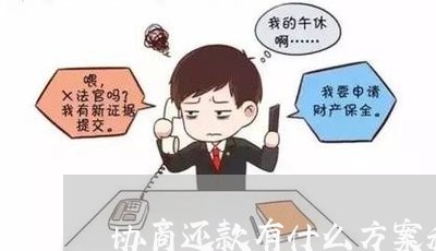 协商还款有什么方案和条件吗/2023100671402