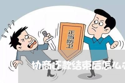 协商还款结束后怎么办手续/2023100731706