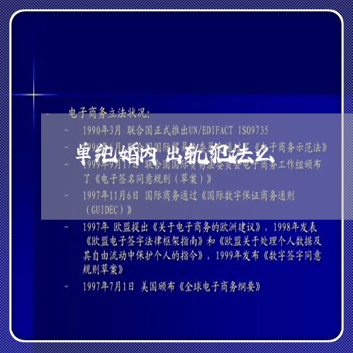 单纯婚内出轨犯法么/2023110977591