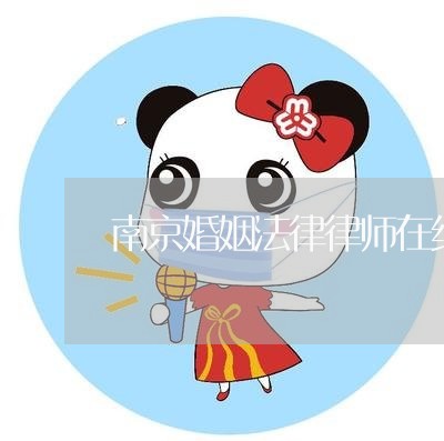 南京婚姻法律律师在线服务/2023111497039