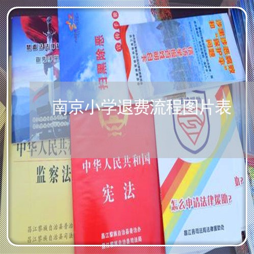 南京小学退费流程图片表/2023062084038