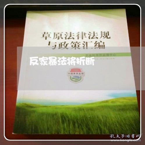 反家暴法将折断/2023090644848