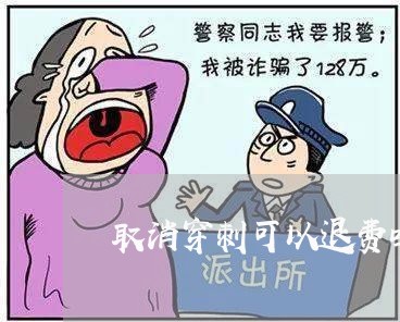 取消穿刺可以退费吗/2023052010525