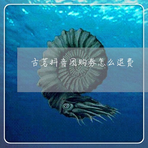 古茗抖音团购劵怎么退费/2023060177278