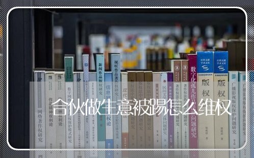 合伙做生意被踢怎么维权/2023062441592